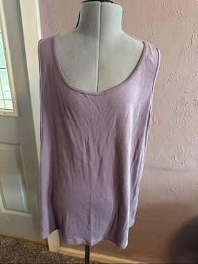 Sonoma Lavender Scoop Neck Tank Top